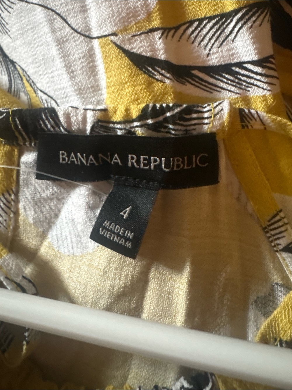 NWT banana, republic Yellow Floral Maxi Skirt - Women's Summer Skirt - Picture 3 of 5